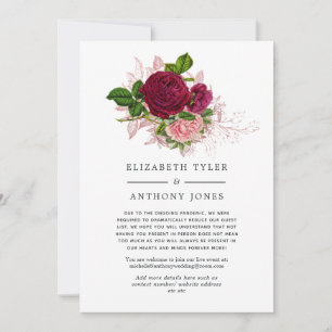 Anúncio Vintage Shabby-Chic Wedding - Lista de Convidados