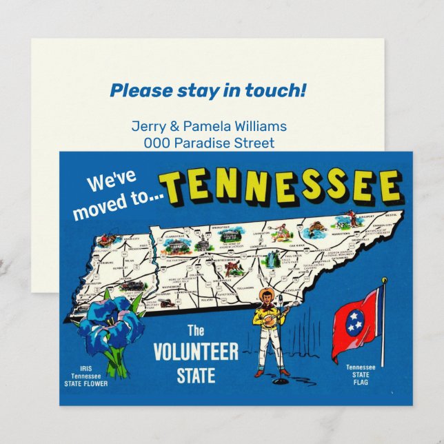 Anúncio Voluntários do Tennessee  (Frente/Verso)