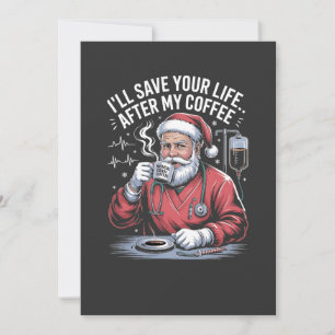 Anúncio Vou Salvar Sua Vida Depois Do Meu Café De Natal