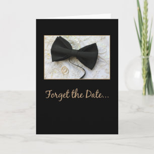 Anúncio Wedding cancellation announcement