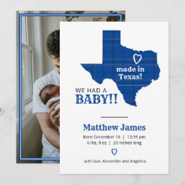 Anúncio Xadrez Azul Feita No Texas - Foto Vertical