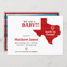 Anúncio Xadrez Vermelha Feita No Texas - Foto Horizontal