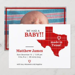 Anúncio Xadrez Vermelha Feita No Texas - Foto Horizontal