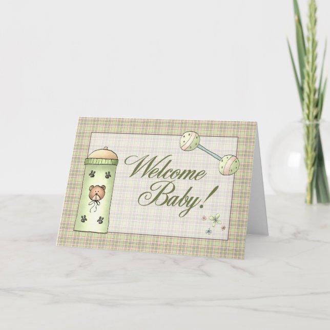 Anúncio Xadrez Whimy Welcome Baby (Frente)