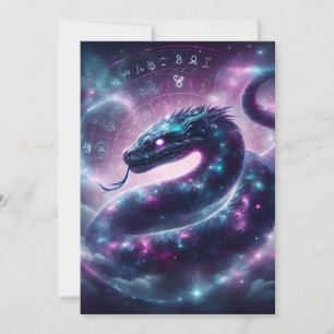 Anúncio Zodíaco da Galáxia da Serpente Cósmica Astrologia