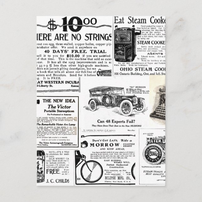 Anúncios Antigos (Frente)