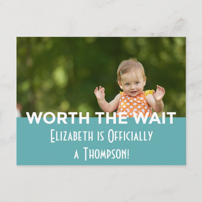 Anúncios de Adoção de Stripes Modernas Brilhantes  (Frente)