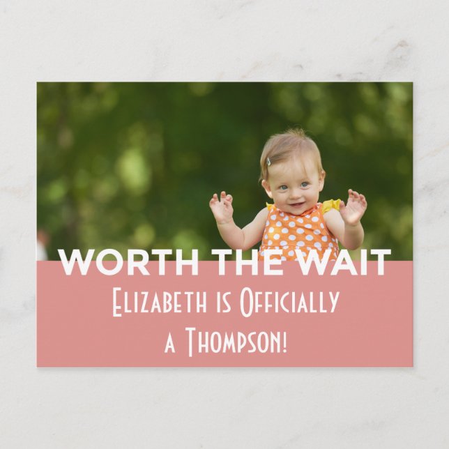 Anúncios de Adoção de Stripes Modernas Brilhantes  (Frente)