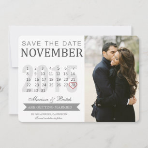 Anúncios de Calendário Salve a Data   Casamento