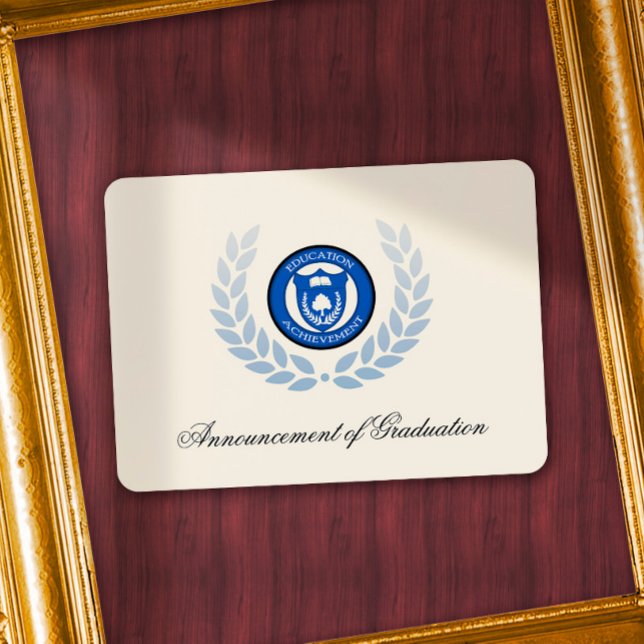 Anúncios de Formandos ou escola de logotipo (Criador carregado)