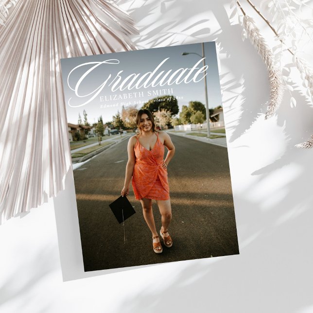 Anúncios de graduação de 4 fotos minimalistas (Criador carregado)