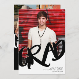 Anúncios de graduação de Grafite moderno