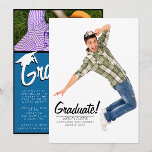Anúncios de graduação divertidos e exclusivos
