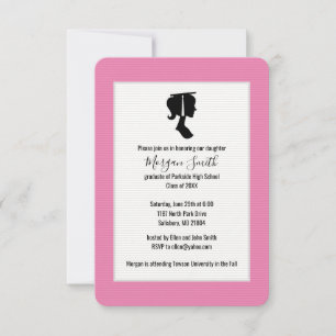 Anúncios de Graduação em Silhouette do formando