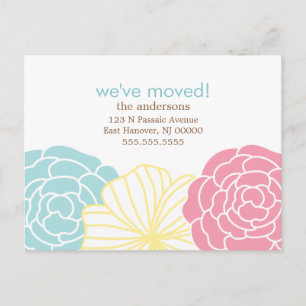 Anúncios de Movimentação de Design Floral