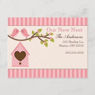 Anúncios de Mudança de Pássaros de Amor