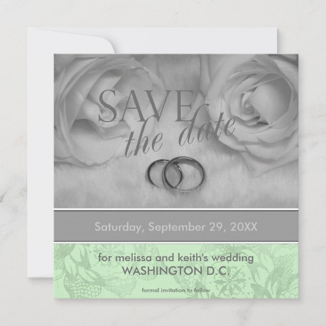 Anúncios de Salve a Data (Frente)