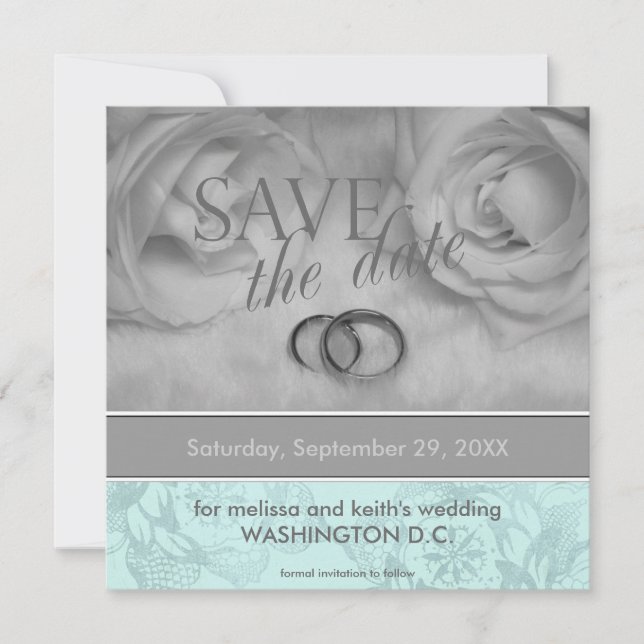 Anúncios de Salve a Data (Frente)