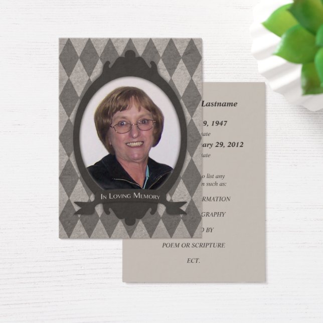 anúncios de serviço memorial (Mesa)