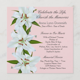 Anúncios de White Lily Funeral