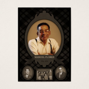 anúncios do memorial da foto de família