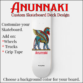Anunnaki - Skateboard Personalizada