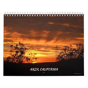 Anza, Calendário de Doze Meses na Califórnia
