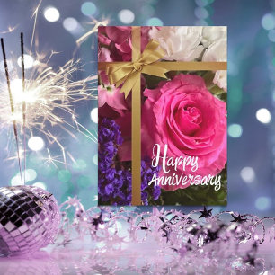 Ao Casal Feliz! Cartão de Aniversário Feliz