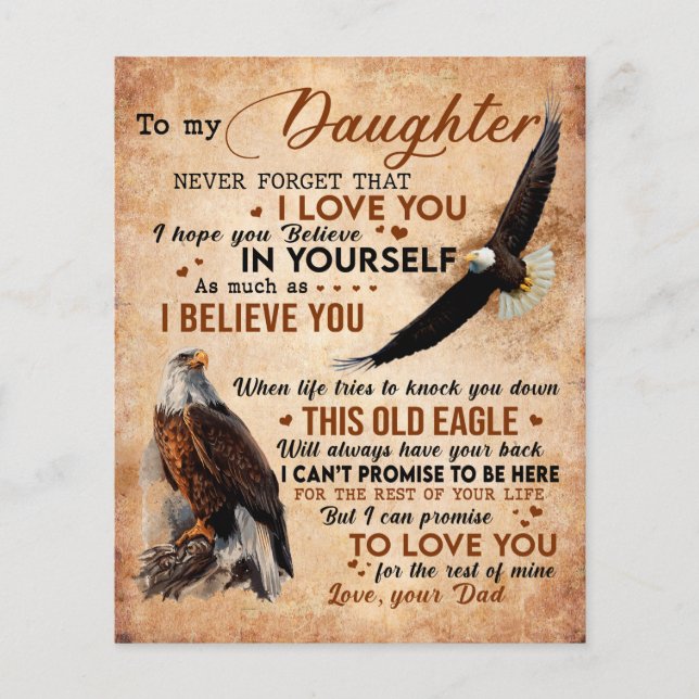 Ao Meu Presente, Pai E Filha, Eagle Lover (Frente)