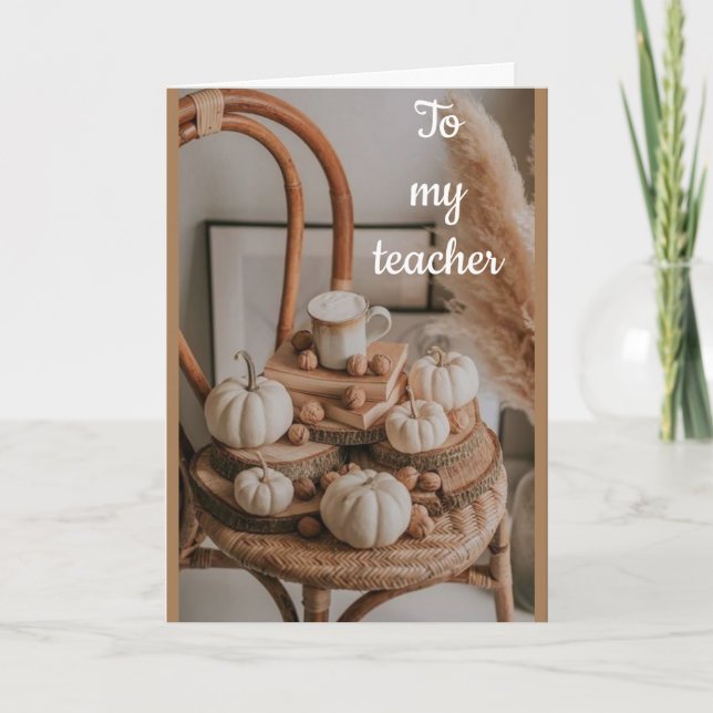 AO MEU PROFESSOR *** NO CARTÃO DE OBRIGAÇÃO (Frente)