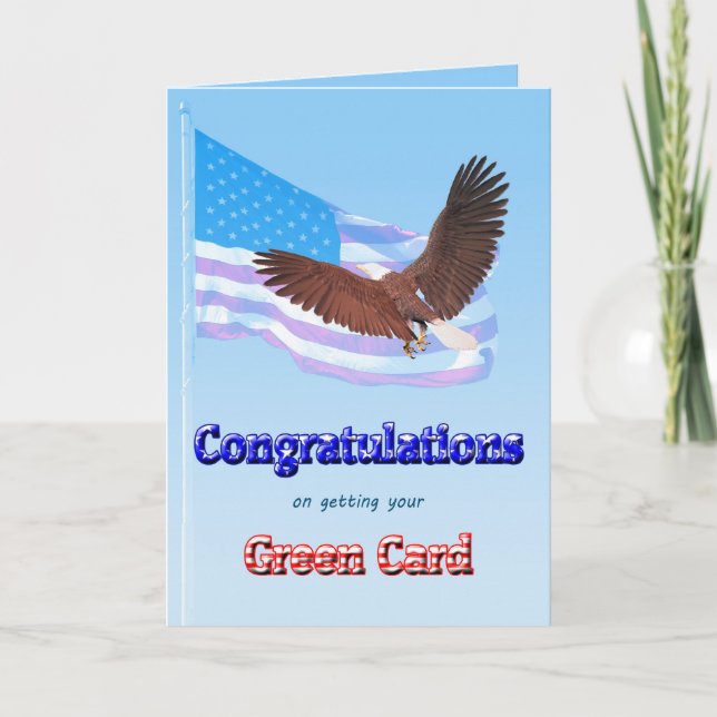 Ao receber um cartão verde (Frente)