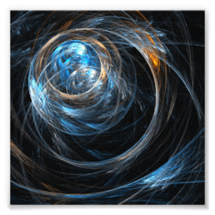 Ao redor do Abstrato do mundo Impressão de fotos