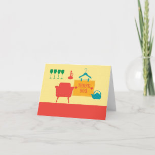 Ao Redor Do Cartões de agradecimentos