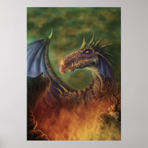 ao salvamento! impressão das canvas do dragão da