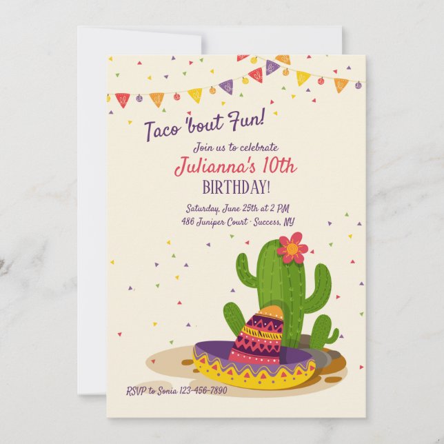 Ao sul do convite do divertimento da beira (Frente)