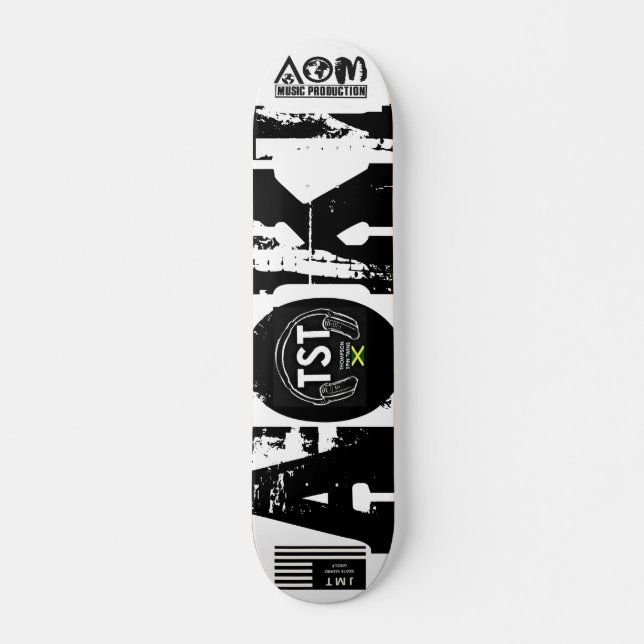 AOKI/TST JMT 7, 3/4", skateboard Deck (Frente)