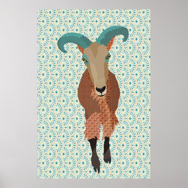 Aoudad Art Poster (Frente)