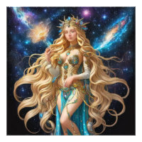 *~* AP58 Galactic Women Fantasy Foto Alargamento