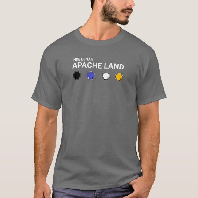 Apache Knife® Apache Land #19 T-Shirt (Frente)