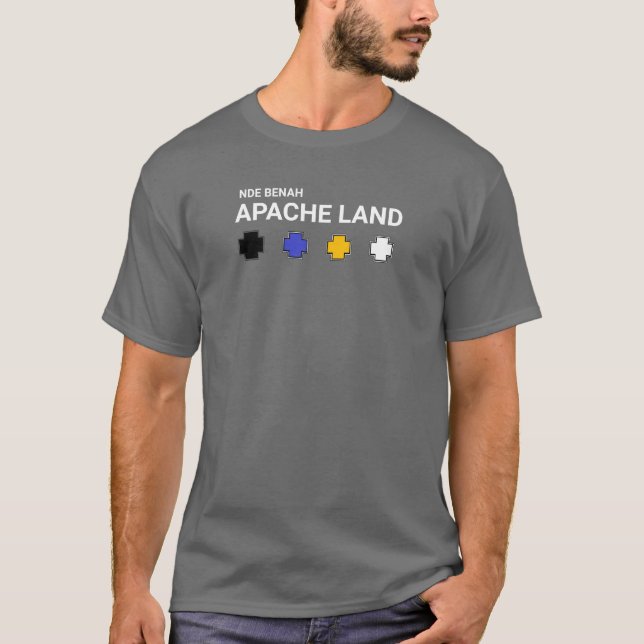 Apache Knife® Apache Land #19 T-Shirt (Frente)