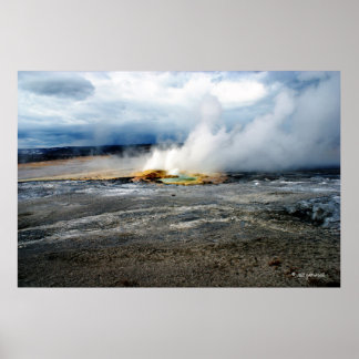 Apagando Poster a vapor