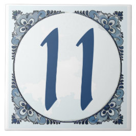 Apagar o Azulejo nº 11, Números de Casa, número de