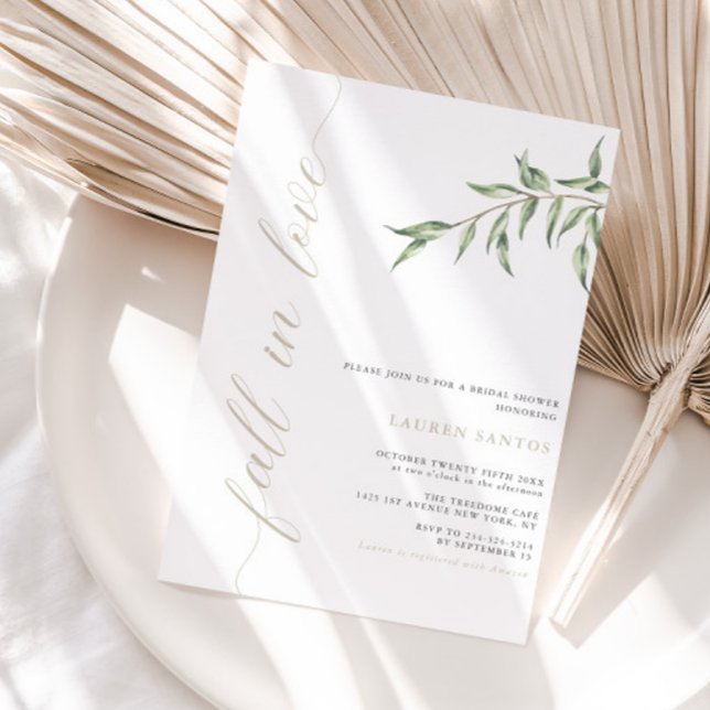 Apaixonado - Chá de panela mínimo | Convite (Available for print and instant digital download!)