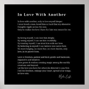 Apaixonado por outro poema de poster