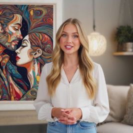 Apaixonado por Poster de Arte Moderna