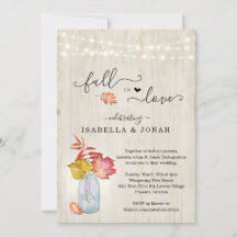 Apaixonar tudo em um único convite de casamento w-