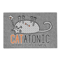 APAL - Esteira engraçada CATatonic do comensal do