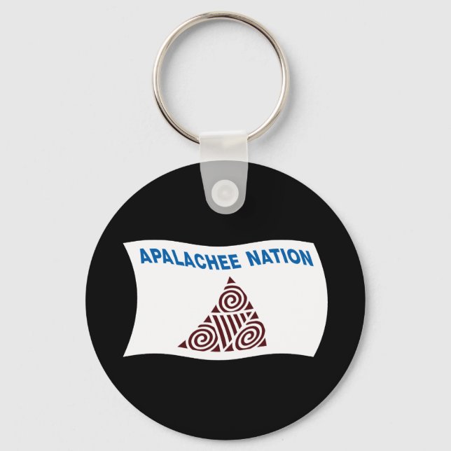 Apalachehe Nation Flag Chaveiro (Frente)