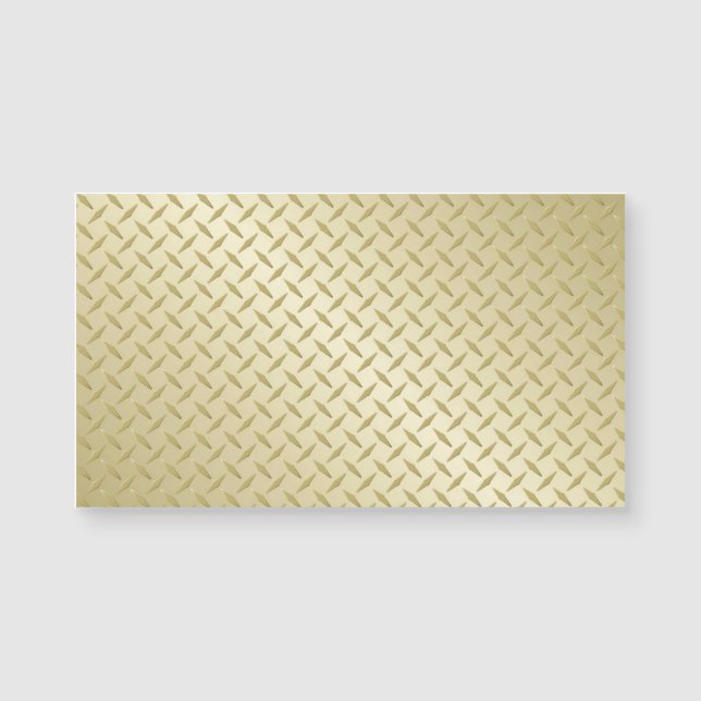 Aparência de Metal Dourado Diamantado (Frente)