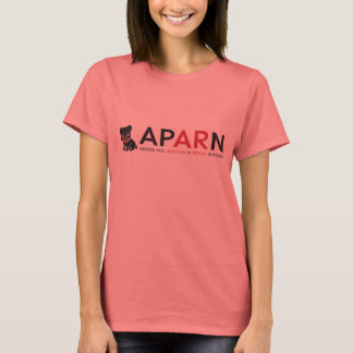 APARN Logotipo feminino Ringer T-Shirt